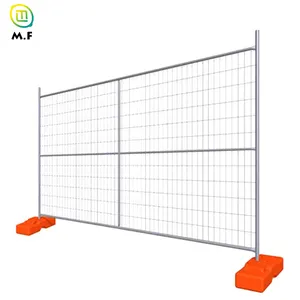 Construction site welded temp fence steel australia temporary fence panels australia temporary fence for construction site