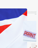 Maillot en maille de course Marathon de Paris avec sublimation personnalisée Chemise de marathon coupe sèche pour femmes Débardeur carré en tissu respirant