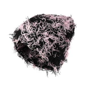 Bonnet tricoté unisexe sans bordure, style laine vieilli, chaud, pour l'automne et l'hiver - Product Image 3