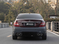 Kit carrosserie Pharri pour Mercedes Classe C W204, nouvelle mise à niveau C63 AMG, pare-chocs, calandre, diffuseur, capot, ailes, phares, feux arrière, universel