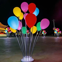 Sculpture LED personnalisée, éclairage extérieur étanche IP65 pour Noël, Nouvel An, événements, centres commerciaux, rues, parcs, festivals, décoration lumineuse