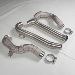 High Quality Exhaust Downpipe Exhaust Pipes Downpipes for Mercedes-Benz AMG GT/GTS M178 C190 4.0T 2015-2017 - Product Image 6