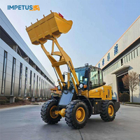 Impetus Front Mini 1 Tonne 1,5 Tonnen 1,8 Tonnen 2 Tonnen 2,5 Tonnen 2,8 Tonnen 3 Tonnen Radlader Kleiner Radlader Cargador