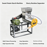 Machine de fabrication d'amidon pour la pulpe de tubercules, séparateur de résidus de pulpe, pour patate douce, pomme de terre, racine de lotus, kudzu