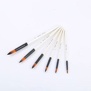 6pcs Professional Art <b>Paint</b> Brush <b>Set</b> Watercolor Acrylic Oil Painting Brush Arts Supplies - Product Image 5