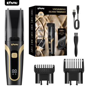 Set per la Cura della Barba Elettrico da Uomo, Trimmer per Barba Lavabile IPX7 con Aspirazione - Product Image 5
