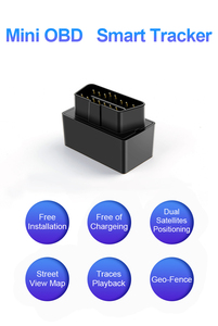 <b>Mini</b> OBD2 GPS <b>Tracker</b> GSM/GPRS/LBS Multi-Mode Positioning Car Anti-Theft Locator with Free Tracking Platform - Product Image 4