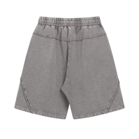 Haute qualité personnalisé hommes élastique cordon français éponge Shorts Logo personnalisé 100% coton pantalons de survêtement lavage à l'acide Shorts