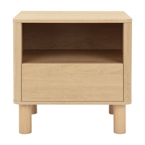 Comodino Moderno in Legno con 1 Cassetto per Camera <span class=keywords><strong>da</strong></span> <span class=keywords><strong>Letto</strong></span> - Product Image 4