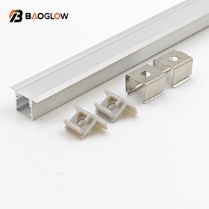 ไฟโปรไฟล์ LED RGB สำหรับภายนอกอาคาร ขนาด 10*10 แบบกำหนดเองสำหรับโปรไฟล์อะลูมิเนียมสำหรับติดตั้งบนหลังคาแบบช่องขนาด 17 มม. ขายส่ง Costmazing - Product Image 1
