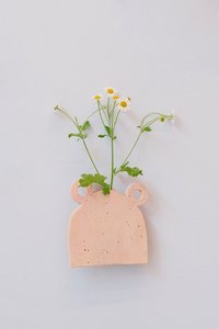 Nordic Unique Style Modern Design Customizable Home Wedding Decor Ceramic Wall <strong>Vase</strong> for <strong>Flower</strong> - Product Image 3