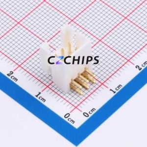 HC-XHD-2*3AW-G1-05 Wire-to-Board Pin Header Bent Lead Through Hole,P=2.5mm Connector 2x3P 2.5mm Right Angle Insert DF1B - Product Image 1