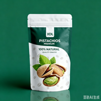 Emballage alimentaire conforme PPWR, sachet refermable en mono-PE recyclable pour thé, noix, pistaches, avec fenêtre