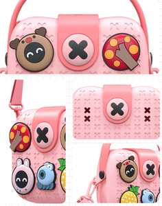 <span class=keywords><strong>Besafe</strong></span>-mini bolso cruzado para niños y niñas, bolsa impermeable con diseño de dibujos animados, perfecto para regalo de cumpleaños - Product Image 5