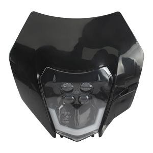 4 Lumières Lampe pour <span class=keywords><strong>KTM</strong></span> phare LED EXC EXCF SX XC 125 150 250 <span class=keywords><strong>350</strong></span> Motocross Dirt Pit Bike Moto Enduro Motorcycle Mask 450 - Product Image 1