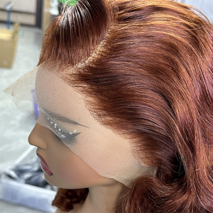 Goodluck tốt nhất bán lỏng sóng làm nổi bật mật ong <span class=keywords><strong>Brown</strong></span> Blonde màu Trinh Nữ Peru lớp biểu bì phù hợp tóc ren phí<span class=keywords><strong>a</strong></span> trước tóc giả - Product Image 2