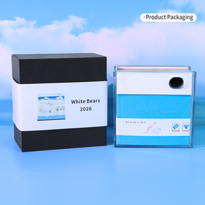 Gấu bắc cực 3D Giấy Thủ Công ghi nhớ Pad handmade động vật <span class=keywords><strong>notepad</strong></span> sáng tạo tự làm quà tặng thủ công mỹ nghệ giấy nghệ thuật - Product Image 2