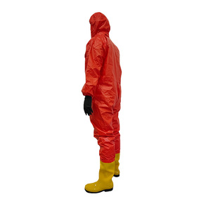 Chemical Protective Suit One-Piece Welded Seam Regular Fit Level A Vapor-Protective Fire Protection Anti-Chemical Heavy-Duty - Product Image 3