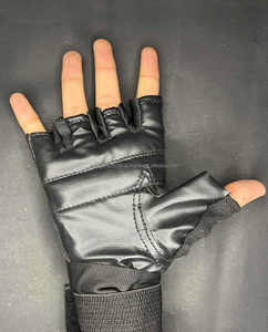 High Quality Leather <b>Sport</b> Tactical Gym Gloves Outdoor Cycling <b>Safety</b> for Weight Lifting - Product Image 2