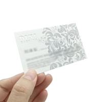 Cartes de visite personnalisées haut de gamme recto-verso en papier spécial avec dorure à chaud et UV, recyclées, pour promotion