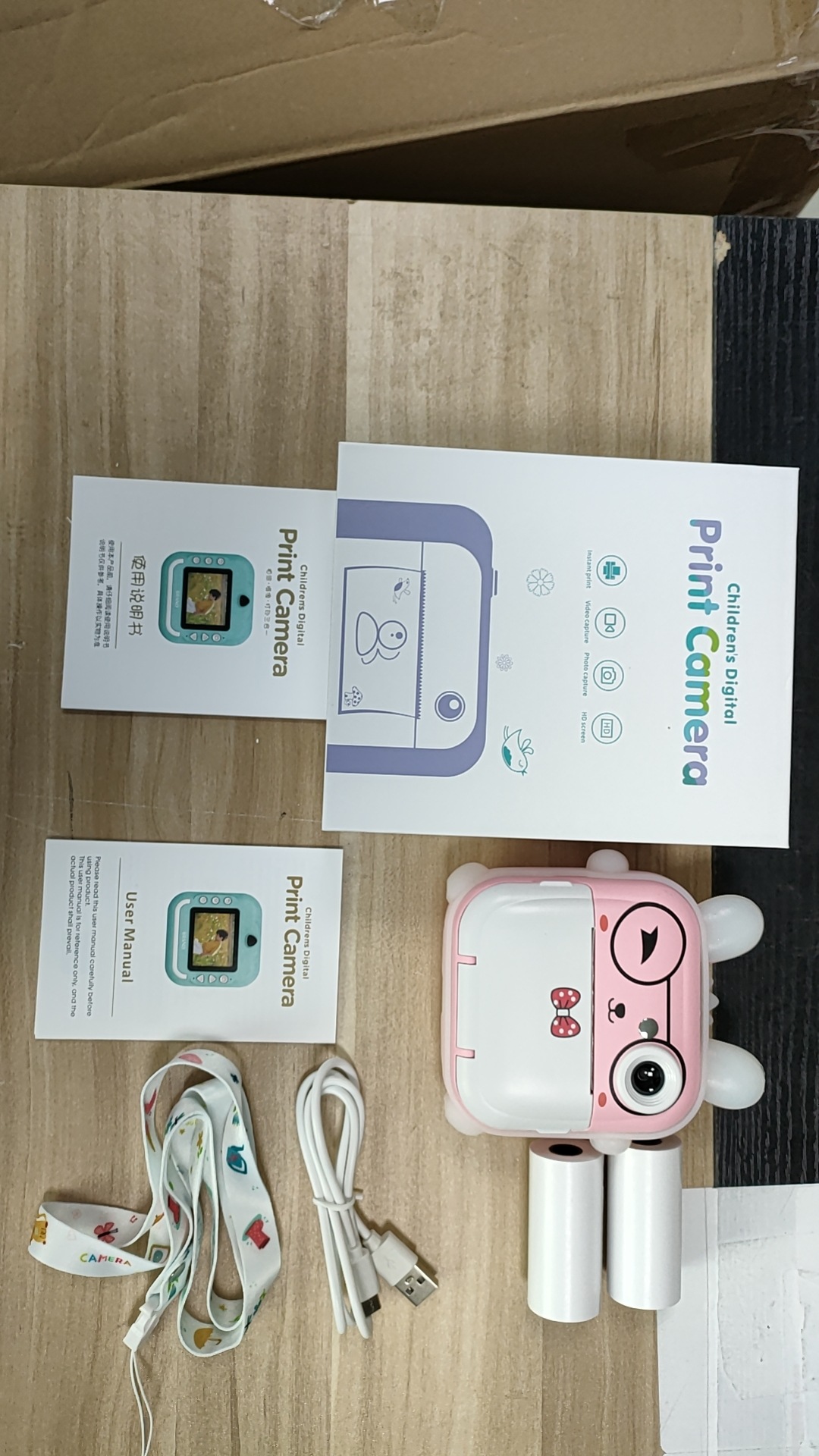 Rose + lapin + application