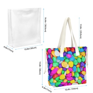 Nouveauté Sac à main pour femme multicolore style bonbon, sac fourre-tout de plage, vente en gros - Product Image 2