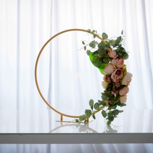 Centros de Mesa con Flores Doradas de Alta Calidad para Decoración de Mesas de Boda y Eventos - Product Image 5