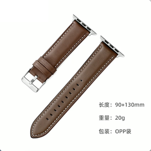 <span class=keywords><strong>Cinturino</strong></span> in <span class=keywords><strong>Pelle</strong></span> Fatto a Mano con Sgancio Rapido per <span class=keywords><strong>Apple</strong></span> <span class=keywords><strong>Watch</strong></span>, 38mm 40mm 42mm 44mm, Vendita all'Ingrosso - Product Image 2