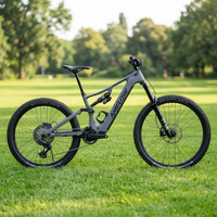 Nuevo Modelo 2027 Amflow PX/PX por Bicicleta Eléctrica Ligera de Montaña con 5 Ajustes de Ángulo de Dirección