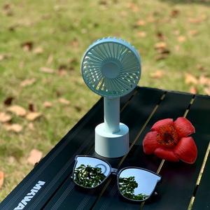 Portable Rechargeable Desk Fan - 1800mAh Battery Personal Fan With 3 Speed Settings