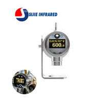 Sijie STRONG-GR-3514 Kızılötesi Pirometre InGaAs Dedektör IP65 OLED Ekran Cam Hattı 350-1400 için %0,5T Doğruluk 0,5%T Doğruluk 350-1400