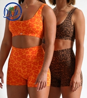 Sportieve Bikiniset Snel Droogend Hoge Taille Stretch Zwemshorts Op Maat Zwemkleding Fabrikanten Zwemkleding Groothandel