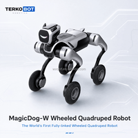 Robot quadrupède bionique sur roues MagicDog-W compatible OEM, fonction personnalisée pour les instituts de recherche et l'industrie de la sécurité