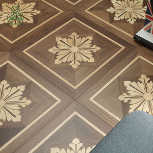 Suelos de Madera de Nogal y <span class=keywords><strong>Arce</strong></span> Macizo, Suelos de Madera Laminada, Parqué de Madera de Ingeniería - Product Image 4