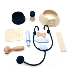 पशुचिकित्सा किट नाटक डॉक्टर के रोल प्ले में स्टेथोस्कोप खिलौना सिलिकॉन वेट बच्चों के लिए स्टेथोस्कोप खिलौना सिलिकॉन वेट - Product Image 2