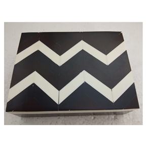 Caja de resina con estampado de papel 3D para joyería, embalaje de regalo para collar, pendientes, anillo, caja de exhibición de joyería de lujo - Product Image 4