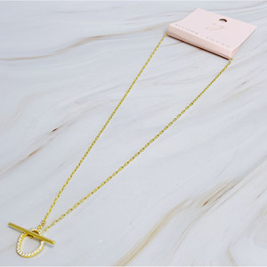 Amelia Dainty <b>Toggle</b> Necklace - Product Image 4