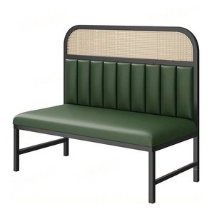 Conjunto de Muebles Comerciales para Restaurante, Estilo Industrial de Lujo Ligero, Asientos de Metal, Mesa de Madera Sólida, Sillas, para Cafetería de Alta Gama - Product Image 6