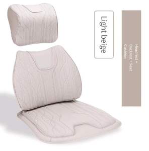 올 시즌 유니버설 스포츠 스타일 시트 쿠션 머리 받침 요추는 모든 차량을위한 공장 직접 냉각 메모리 폼을 지원합니다 - Product Image 1