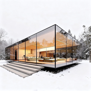 Habitación de Cristal Prefabricada Solárium Casa Modular Cápsula <span class=keywords><strong>para</strong></span> Dormir <span class=keywords><strong>para</strong></span> Hoteles Resorts y Terrenos Baldíos - Product Image 1