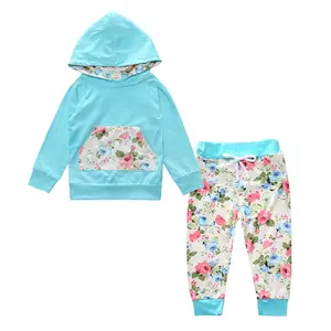 2016 Best Seller Fashion Boutiques Clothes Name Brands Baby Girls Suit