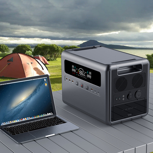 Generador de Energía Solar con Batería LiFePO4 de Onda Sinusoidal Pura de 2400W 2304Wh con Batería Externa para Acampar al Aire Libre - Product Image 2