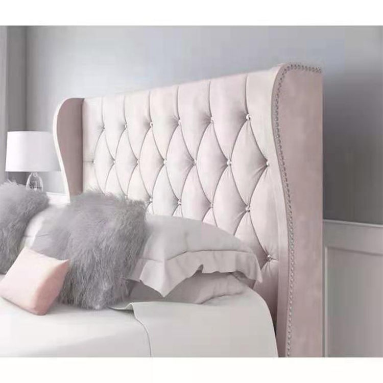 King Size одного двуспальная кровать или King элегантного стиля «King», «Queen» взрослый размер двуспальная кровать