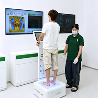 Mesin Pemindai Kaki 3D Laser Bersertifikasi USB CE, Sensor CCD, Mesin Pembuat Sol Kustom, Peralatan Perawatan Kaki, Peralatan Ortopedi Lengkung Kaki, Stok Tersedia