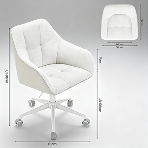 <span class=keywords><strong>Silla</strong></span> Giratoria de Materiales Mixtos al por Mayor con Revestimiento Exterior de Cuero y <span class=keywords><strong>Forro</strong></span> Interior Acogedor para Cuarto de Niñas y <span class=keywords><strong>Escritorio</strong></span> de Transmisión en Vivo - Product Image 6