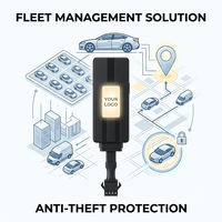 Traceur GPS Cartrack Tk003 Mini GSM 2G avec alarme SOS et détection ACC, montage sur tableau de bord, suivi sur PC, garantie 1 an