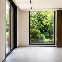 Ventanas Fijas de Aleación de Aluminio con Rotura de Puente Térmico, Diseño Minimalista, Insonorizadas, Anticorrosivas, Impermeables para Exteriores