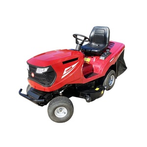 เครื่องตัดหญ้าติดรถยนต์ขนาด 42 นิ้ว พร้อมอุปกรณ์ทำสวน สายพานขับเคลื่อนขนาดใหญ่สี่ล้อ ถุงใส่ฟาง และเครื่องย่อย - Product Image 5