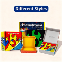Caja de Cartón Corrugado Impresa Personalizada con Logotipo para Envíos de Comercio Electrónico y Embalaje de Productos