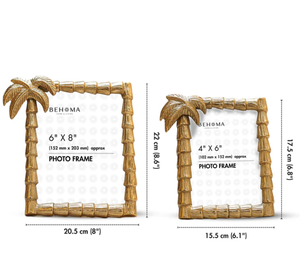 Palmier décoratif conçu à la main cadre photo en aluminium pour la maison et le bureau décoration de table meilleur vendeur pour l'exportation - Product Image 4